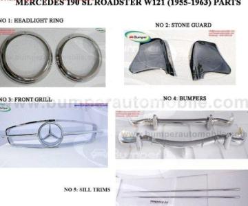 Mercedes 190SL Roadster year (1955-1963)